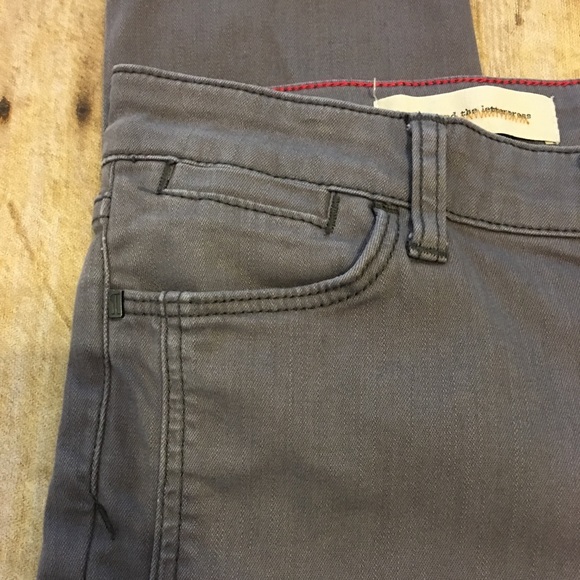 Anthro PILCRO crop gray pants size 26 - Picture 2 of 7